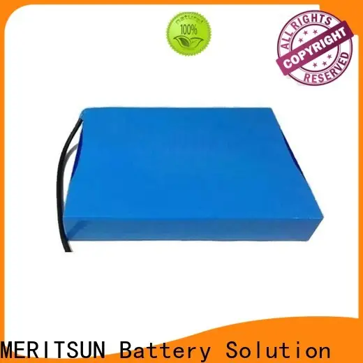 MERITSUN high-quality solar street light lithium battery factory direct supply for roadway 1