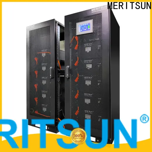 MERITSUN storage battery systems with good price for base transceiver station 1
