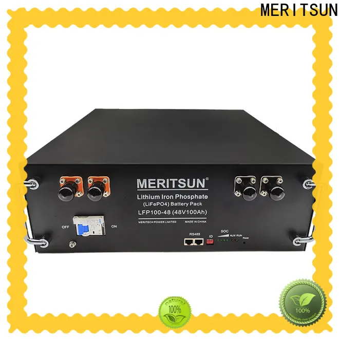 MERITSUN lifepo4 lithium battery energy storage system supplier for residential 1