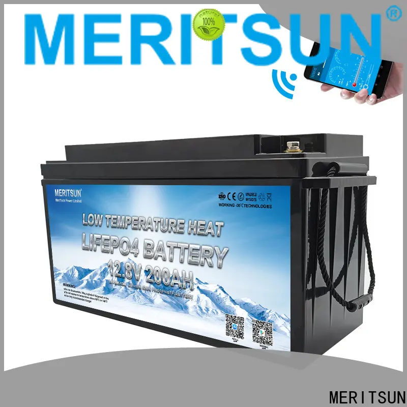 MERITSUN low temperature li-ion battery suppliers for robot 1