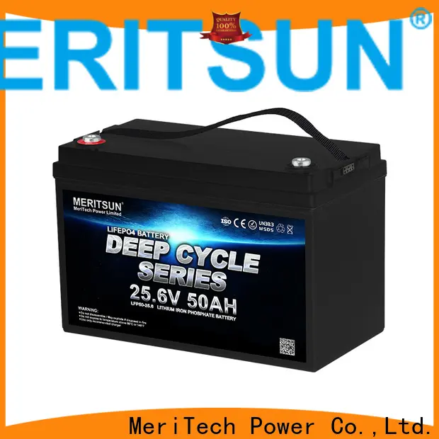MERITSUN latest lifepo4 battery 12v series for house 1