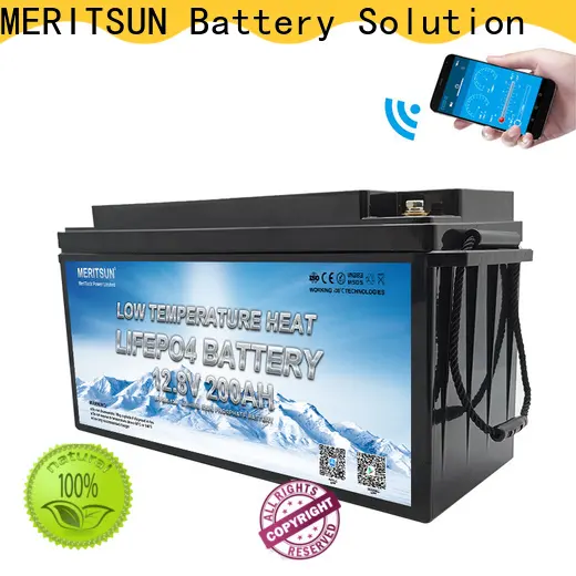 MERITSUN low temperature lithium ion battery company for robot 1