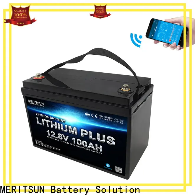 MERITSUN lithium battery with bluetooth manufacturers for boat1 1