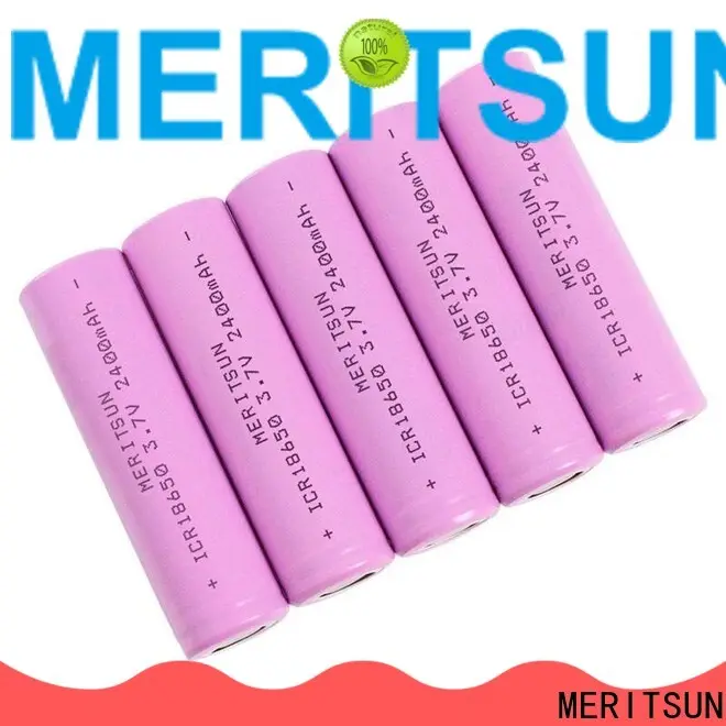 MERITSUN icr 18650 battery factory direct supply for solar 1