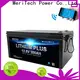 MERITSUN lithium battery with bluetooth factory for solar street light1 1