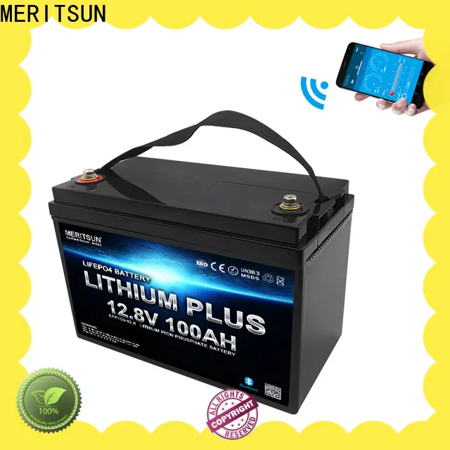MERITSUN best bluetooth lithium battery company for robot 1