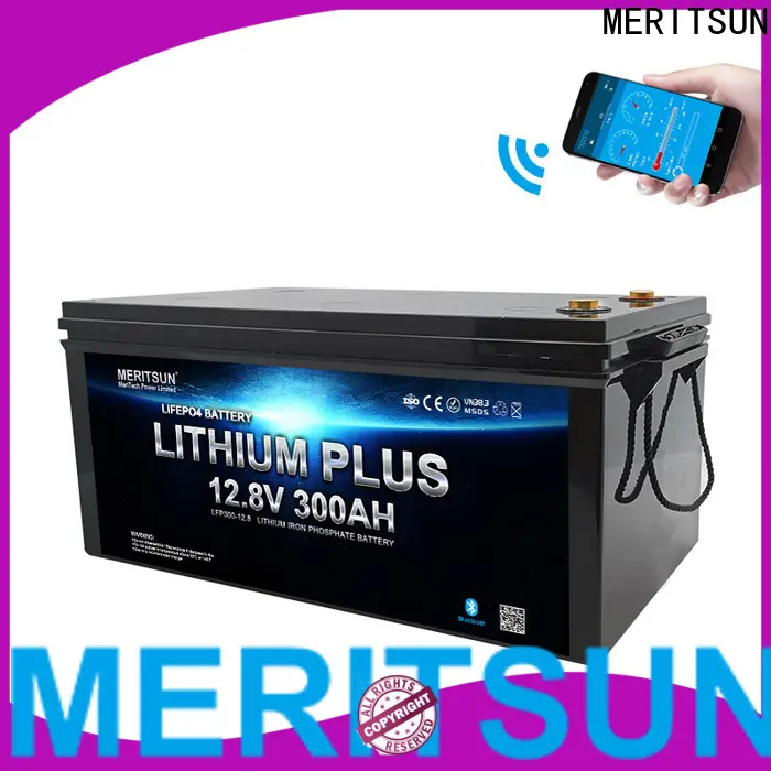 MERITSUN bluetooth lithium battery supply for robot2 1