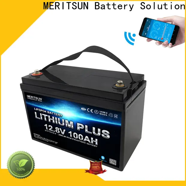 MERITSUN wholesale lithium battery with bluetooth supply for robot1 1