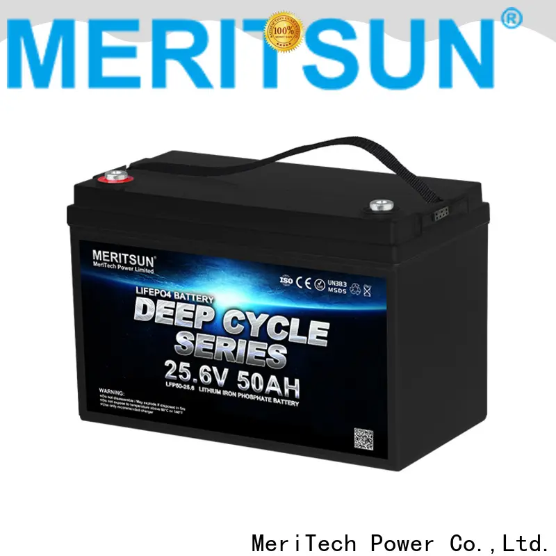 MERITSUN lithium iron phosphate battery manufacturer for building 1