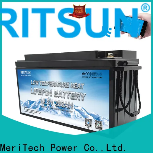 MERITSUN low temperature lithium ion battery supply for house 1