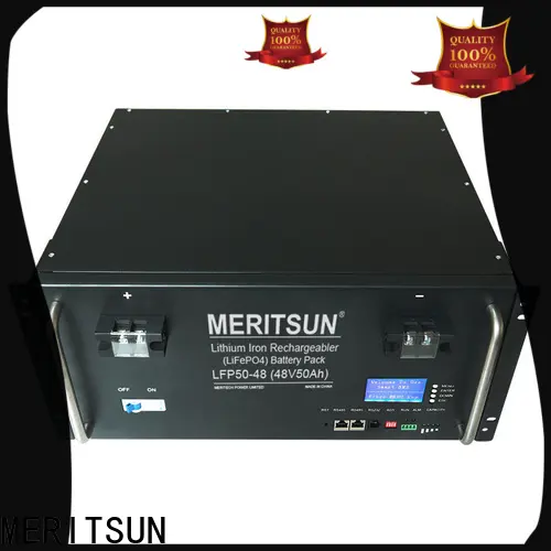 MERITSUN solar storage battery systems factory direct supply for commercial 1
