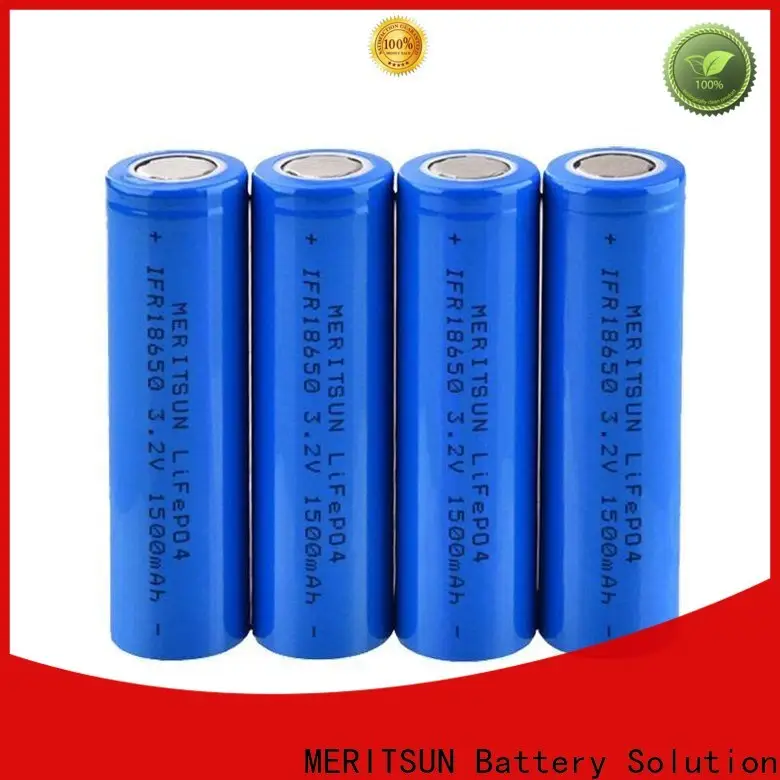 MERITSUN icr 18650 battery with good price for electric vehicles 1