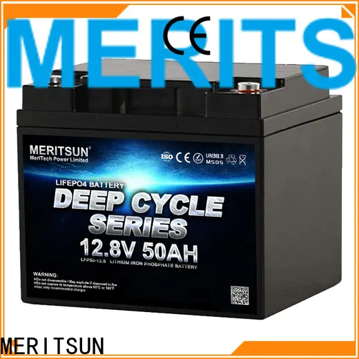 MERITSUN lifepo4 battery 48v series for building 1