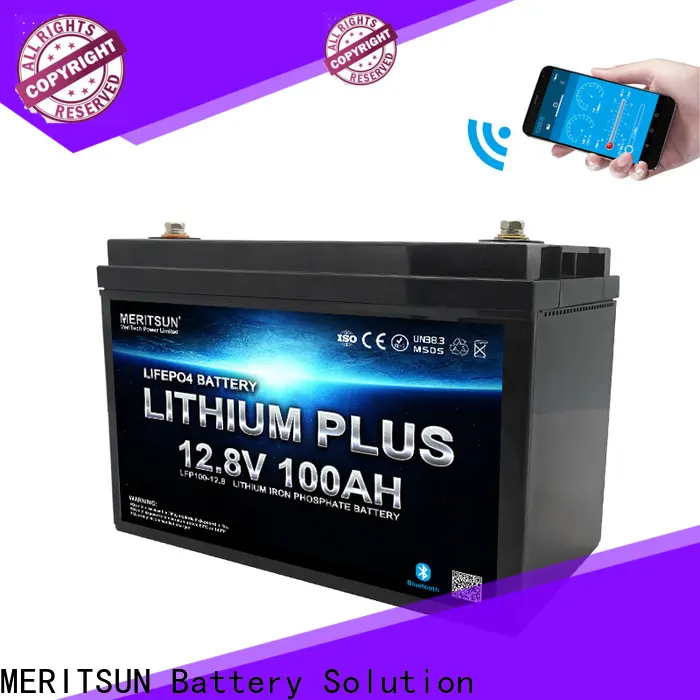 MERITSUN wholesale lithium battery with bluetooth company for robot 1