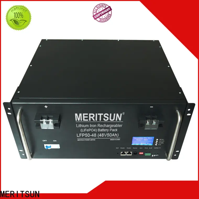 MERITSUN smart charging electrical energy storage systems customized for commercial 1