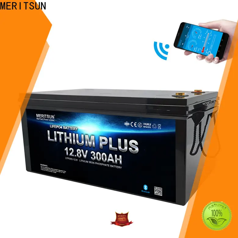 MERITSUN bluetooth lithium battery suppliers for robot3 1