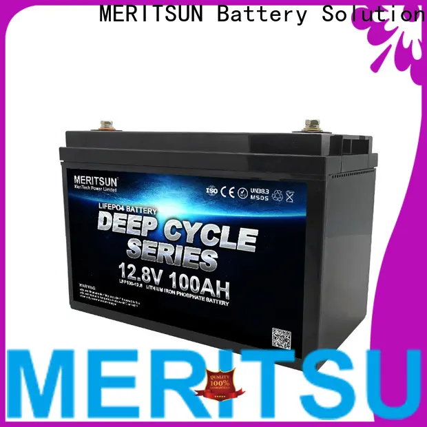 MERITSUN new lifepo4 battery 12v 200ah with good price for home use 1
