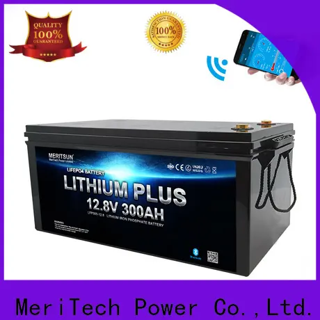 MERITSUN bluetooth lithium battery factory for solar street light2 1