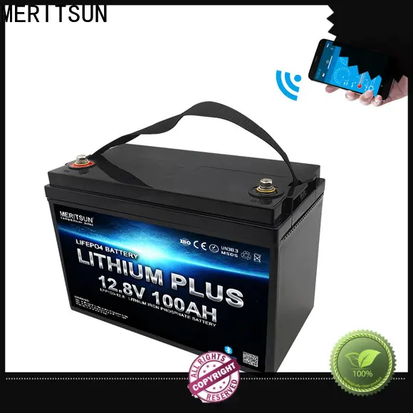 MERITSUN bluetooth lithium battery manufacturers for robot 1