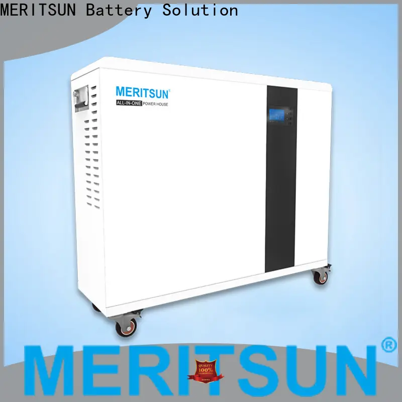 MERITSUN all-in-one home battery backup series for house 1