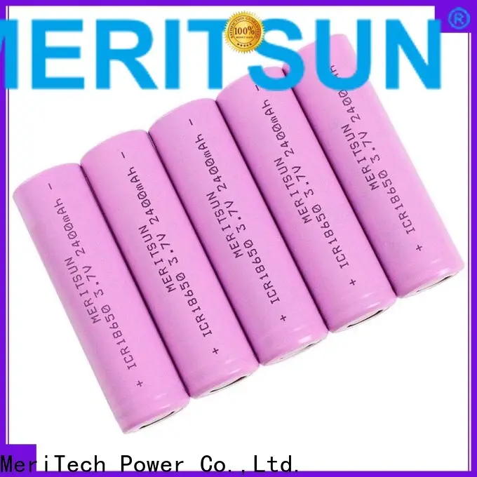 MERITSUN latest 18650 high drain battery customized for solar 1