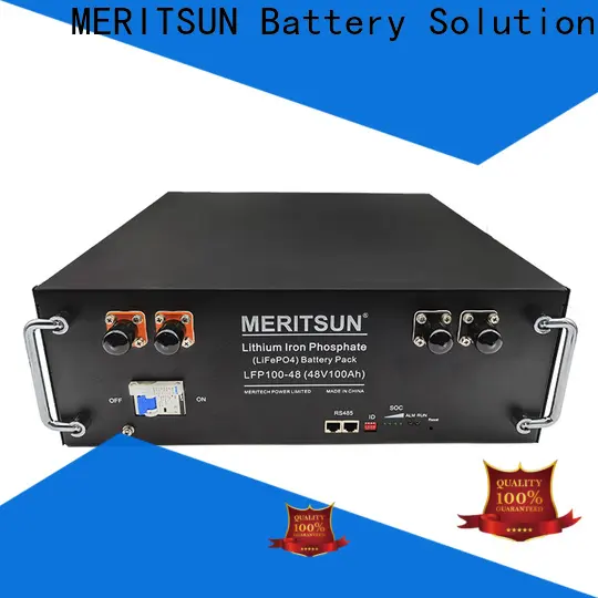 MERITSUN lifepo4 lithium storage battery systems manufacturer for base transceiver station 1