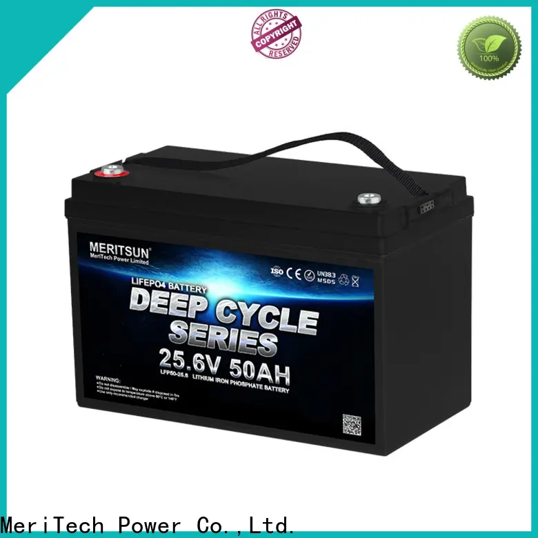 MERITSUN lithium ion rechargeable battery with good price for villa 1