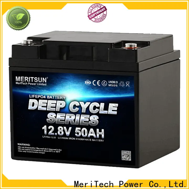 MERITSUN lifepo4 battery 12v 200ah series for villa 1