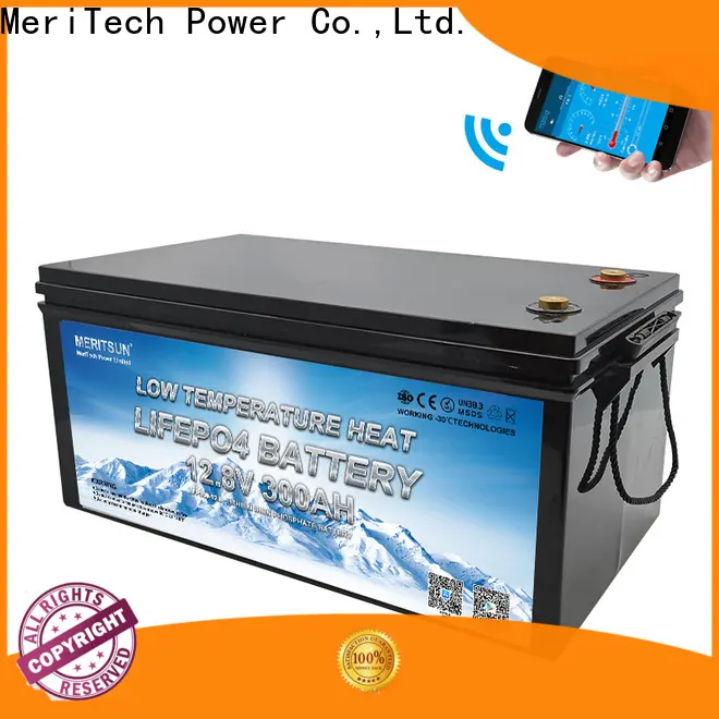 MERITSUN low temperature lithium battery company for streetlight1 1