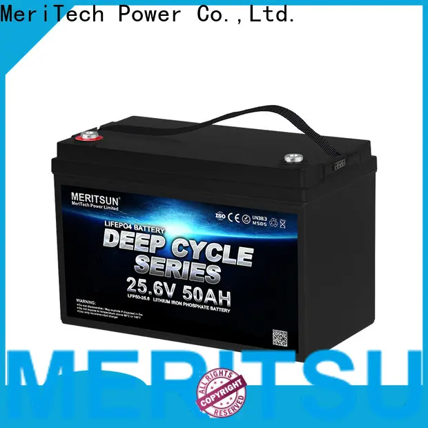 MERITSUN best lithium ion rechargeable battery supplier for home use 1