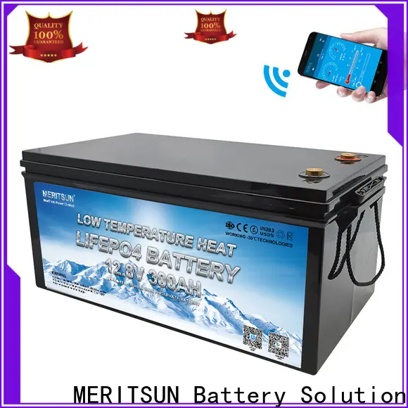 high-quality lithium battery low temperature with good price for streetlight 1