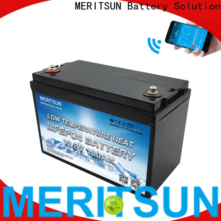MERITSUN high-quality low temperature li-ion battery company for streetlight 1