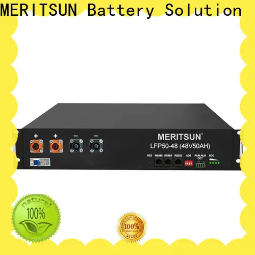 MERITSUN easy to install residential energy storage systems factory direct supply for base transceiver station 1