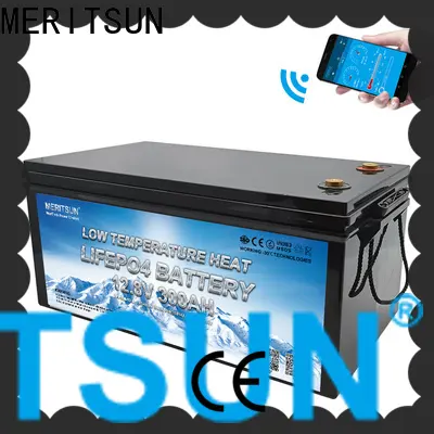 MERITSUN low temperature lithium ion battery supply for robot 1