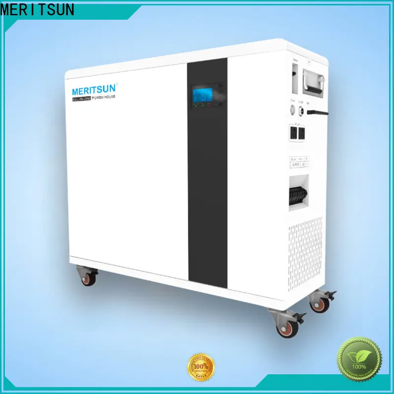 MERITSUN rechargeable house power battery with good price for house 1