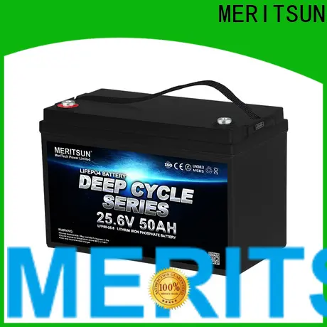 MERITSUN best lithium battery series for building 1