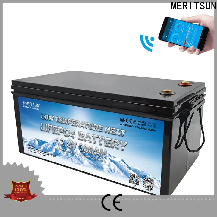 MERITSUN lithium battery low temperature company for car 1