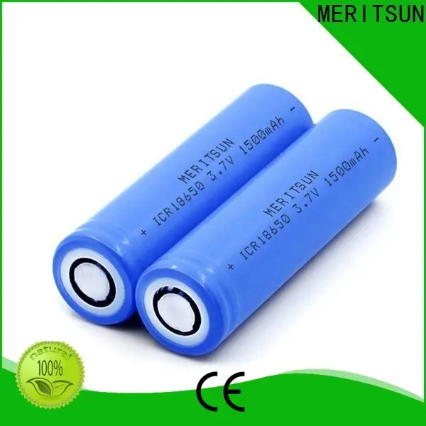 MERITSUN 18650 li ion cells with good price for power bank 1