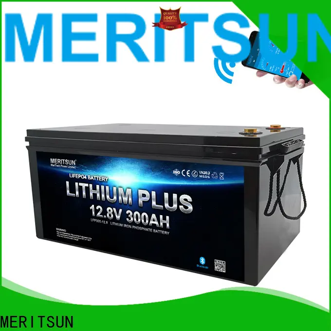 MERITSUN bluetooth lithium battery supply for robot4 1