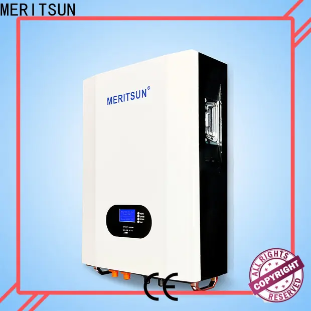 MERITSUN powerwall battery customized for home 1