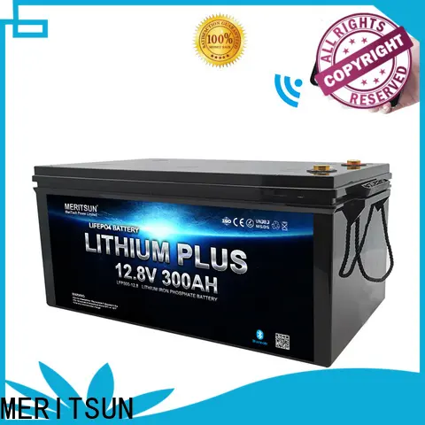 MERITSUN lithium battery with bluetooth suppliers for solar street light2 1