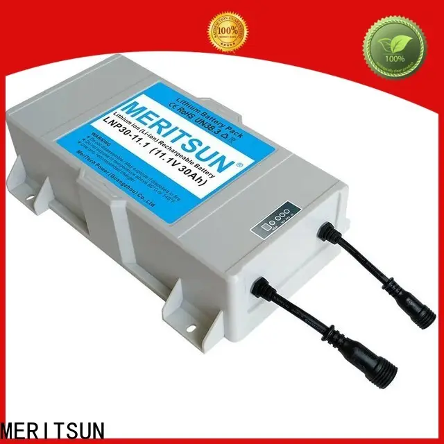 MERITSUN best solar street light lithium battery customized for garden 1