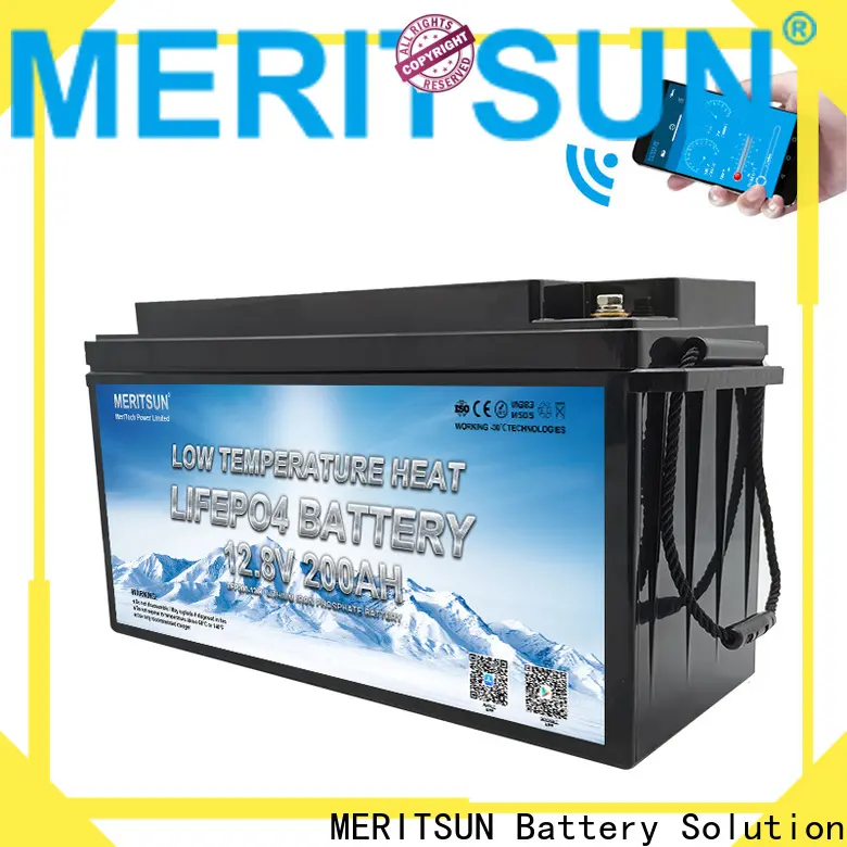 MERITSUN low temperature lithium ion battery factory for house 1