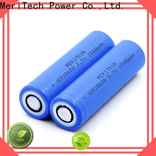 MERITSUN 18650 lithium ion cells customized for flashlight 1