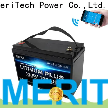 MERITSUN lithium battery with bluetooth supply for robot2 1