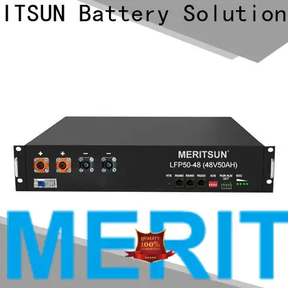 MERITSUN durable storage battery systems with good price for commercial 1