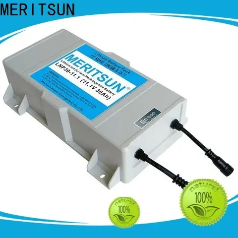 MERITSUN long cycle life lithium battery for solar lights series for LED light 1