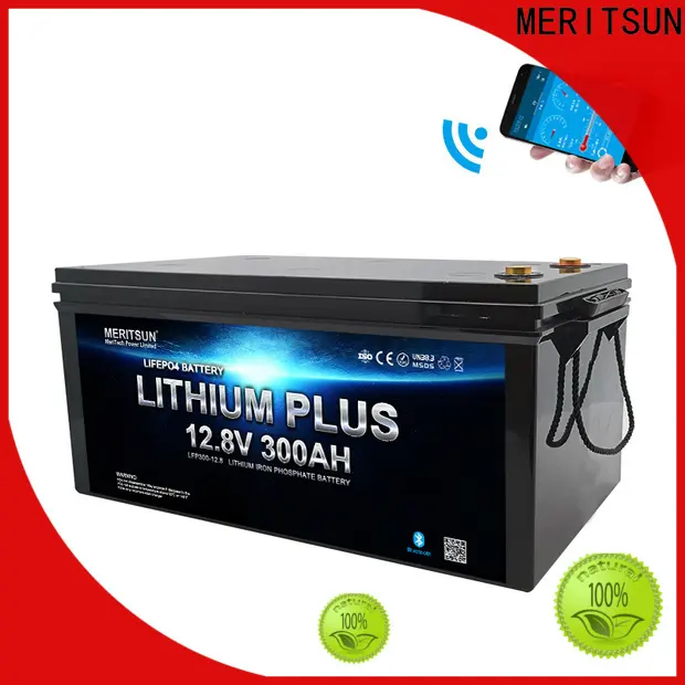 MERITSUN lithium battery with bluetooth company for robot2 1