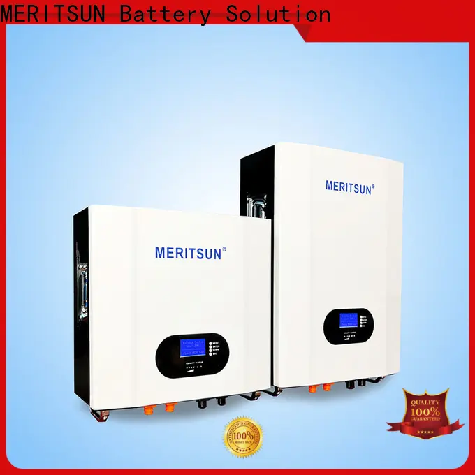 MERITSUN top Powerwall (Hybrid Grid ESS) customized for home 1