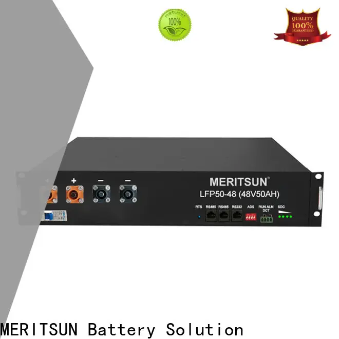 MERITSUN telecom residential energy storage systems factory direct supply for base transceiver station 1